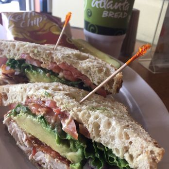 Atlanta Bread - Turkey, avocado and bacon on nine grain bread. Great sandwich, friendly service and nice atmosphere. - Sandwiches Near Me - Smyrna, Georgia