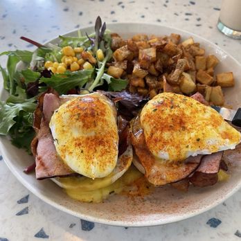 Popping Yolk Cafe - Classic Benedict - Cafes Near Me - Ontario, California Popping Yolk Cafe - Classic Benedict - Cafes Near Me - Ontario, California