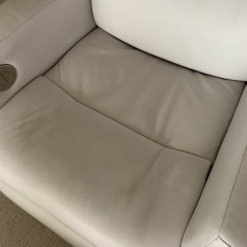 Baer's Furniture - Leather degradation after 3 uses totaling about 1 hour. Worst wearing leather I have ever experienced. Thank you IMG! - Interior Design Near Me - Naples, Florida Baer's Furniture - Leather degradation after 3 uses totaling about 1 hour. Worst wearing leather I have ever experienced. Thank you IMG! - Interior Design Near Me - Naples, Florida
