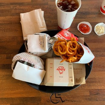 Arby's - a tray of food on a table - Sandwiches Near Me - Orlando, Florida