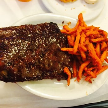 Mason's Grill - Slab of ribs and sweet potato fries!!! - American Near Me - Baton Rouge, Louisiana