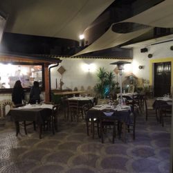 O'Purtone - The outdoor seating area.