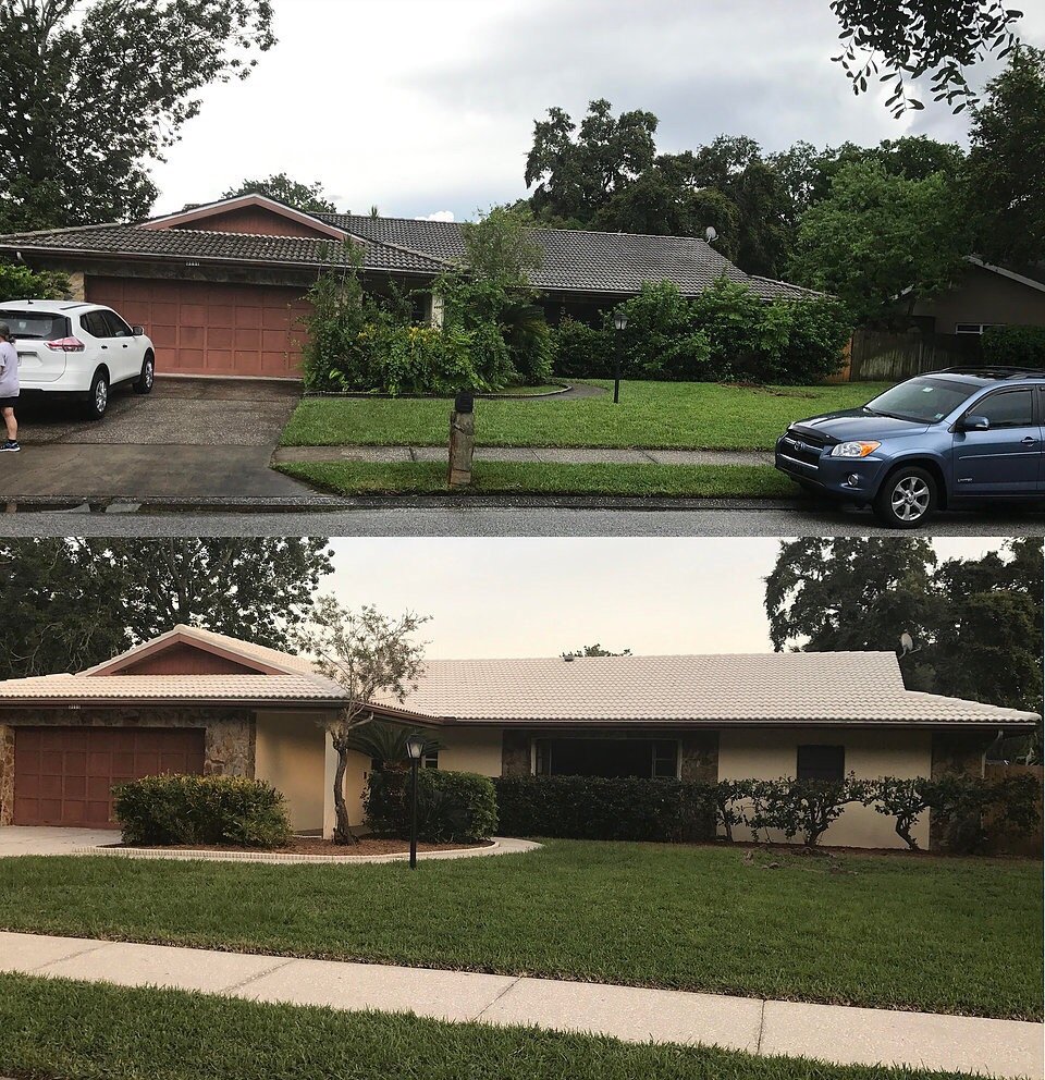 Slide of A Plus Soft Wash