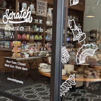 Scratch Pasta - Entryway from inside the Flour District next door. - Pasta Shops Near Me - Lynchburg, Virginia