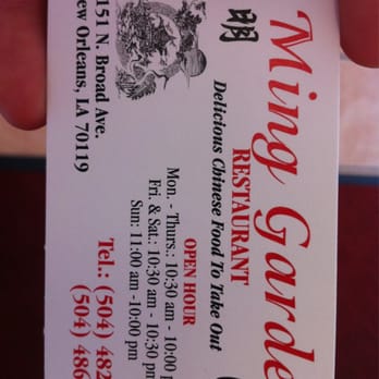 Ming Garden - Chinese Near Me - New Orleans, Louisiana Ming Garden - Chinese Near Me - New Orleans, Louisiana