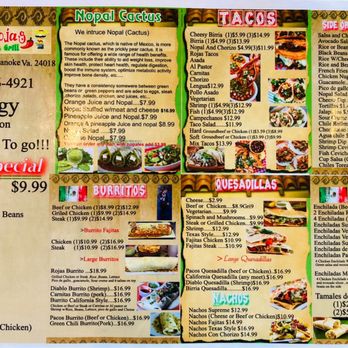 Tacos Rojas - Cave Spring - Tacos Rojas: Mexican Bar & Grill's Menu - New Mexican Cuisine Near Me - Cave Spring, Virginia