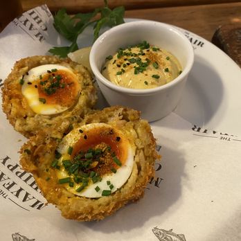The Mayfair Chippy - Kedgeree Scotch Egg - Fish & Chips Near Me - London, XGL