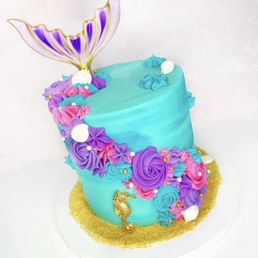 Mermaid inspired cake Mermaid inspired cake
