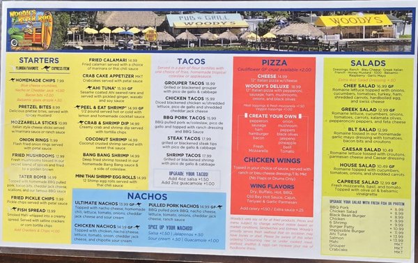 Menu photo 5 Woody's River Roo Ellenton, FL Menu photo 5 Woody's River Roo Ellenton, FL