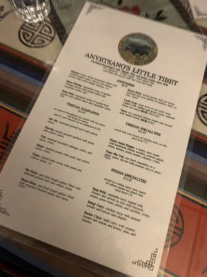 Menu photo 6 Anyetsang Little Tibet Restaurant Bloomington, IN Menu photo 6 Anyetsang Little Tibet Restaurant Bloomington, IN
