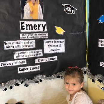 Michelle's Backyard Preschool & Daycare - Graduation bulletin board - Child Care & Day Care Near Me - Redondo Beach, California