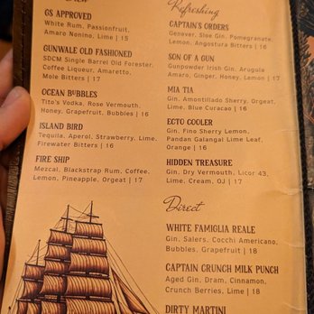 Captain's Quarters - Cocktail Bars Near Me - San Diego, California Captain's Quarters - Cocktail Bars Near Me - San Diego, California