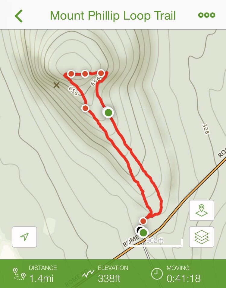 Mount Phillip Trail Logo