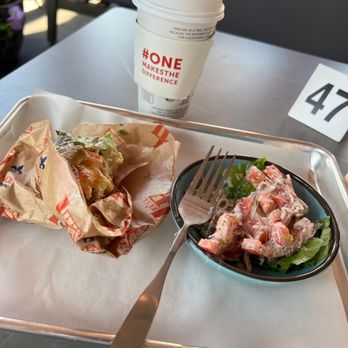 Little Provence Cafe - 1/2 sandwich and salad - Breakfast & Brunch Near Me - Arcadia, California Little Provence Cafe - 1/2 sandwich and salad - Breakfast & Brunch Near Me - Arcadia, California