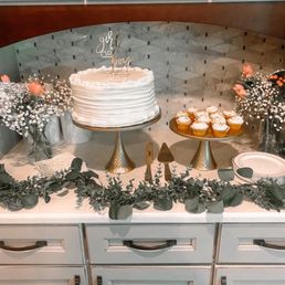 Gender reveal cake