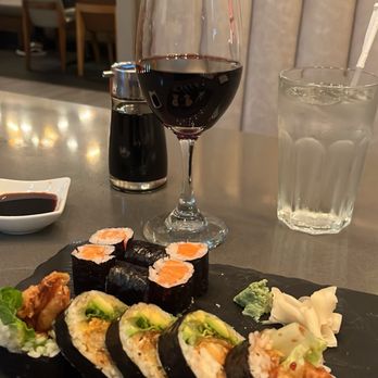 Boku Sushi & Grill - Spider and Salmon Roll - Japanese Near Me - Maitland, Florida Boku Sushi & Grill - Spider and Salmon Roll - Japanese Near Me - Maitland, Florida