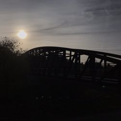 River Oaks Bridge - Sunset autumn