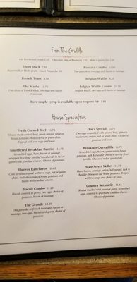 Menu photo 7 Stan's Maple Cafe Ukiah, CA