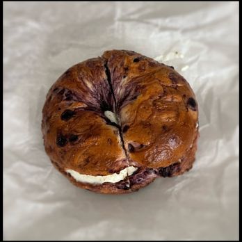 The Pit Stop - Blueberry w/cream cheese - Breakfast & Brunch Near Me - Houma, Louisiana The Pit Stop - Blueberry w/cream cheese - Breakfast & Brunch Near Me - Houma, Louisiana