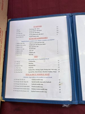 Menu photo 2 Saigon Deli Tampa, FL Menu photo 2 Saigon Deli Tampa, FL