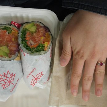 Rolltation - Burrito to hand ratio - Sushi Bars Near Me - Toronto, Ontario Rolltation - Burrito to hand ratio - Sushi Bars Near Me - Toronto, Ontario