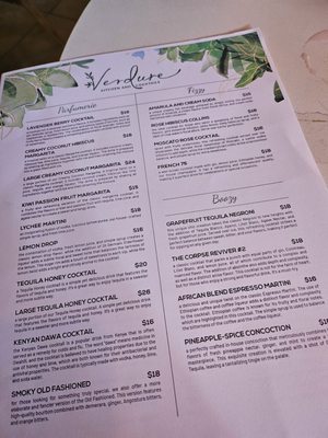Menu photo 7 Verdure Kitchen & Cocktails Atlanta, GA Menu photo 7 Verdure Kitchen & Cocktails Atlanta, GA