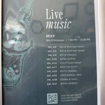 BALEENkitchen - That weeks schedule - Seafood Near Me - Redondo Beach, California