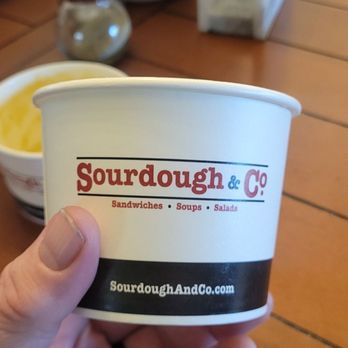 Sourdough & Co - 12 Oz soup? Looks like a coffee cup in my hand. Awful. - Sandwiches Near Me - Dublin, California Sourdough & Co - 12 Oz soup? Looks like a coffee cup in my hand. Awful. - Sandwiches Near Me - Dublin, California