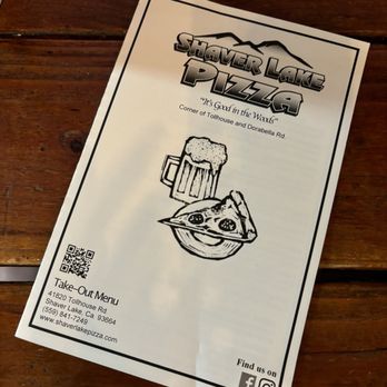 Shaver Lake Pizza - Excellent pizza - Pizza Near Me - Shaver Lake, California