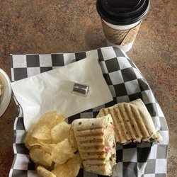Casa Latte - Wrap and vanilla latte with almond milk