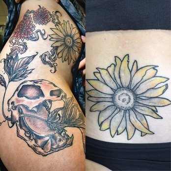 Dbre' Ink Tattoo - Side done by Jeisi/ @ Ember_hawk - Tattoo Near Me - Warren, Michigan