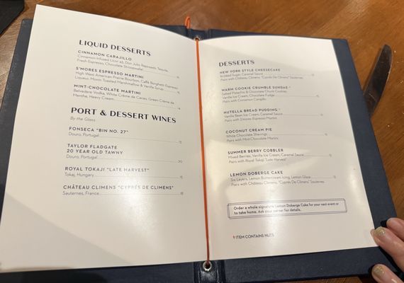 Menu photo 2 Del Frisco's Grille Fort Worth, TX Menu photo 2 Del Frisco's Grille Fort Worth, TX
