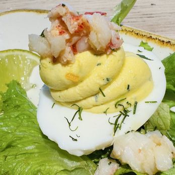 Monkeypod Kitchen - Lobster deviled egg - Tacos Near Me - Honolulu, Hawaii