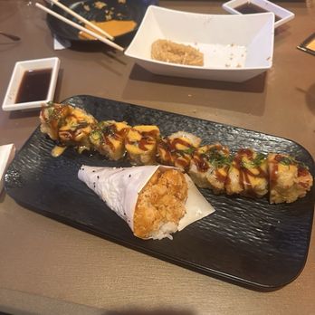 Umi Sushi Bar & Grill - Longhorn Roll Tempura Fried - Japanese Near Me - Austin, Texas Umi Sushi Bar & Grill - Longhorn Roll Tempura Fried - Japanese Near Me - Austin, Texas
