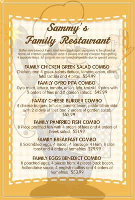 Menu photo 7 Sammy's Family Restaurant Hamilton, ON