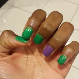 My ninja turtles inspired mani from Star Nails. Thank you Jennie! My ninja turtles inspired mani from Star Nails. Thank you Jennie!