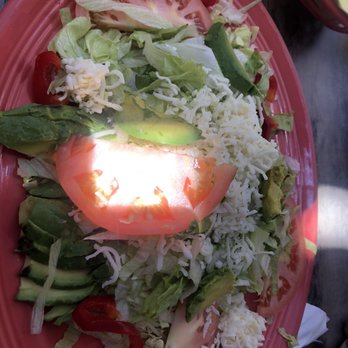 Sonora Cantina - I love my sombrero salad - Mexican Near Me - Big Bear Lake, California