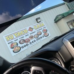 Taco Casa - Storefront sign at drive thru