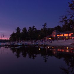 Lake Naomi Real Estate - Sunset at Club Beach LNC magical vacations are just a call away Lake Noami Real Estate 570-646-2222
