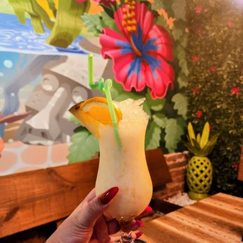 Phat Sammy's - Bartender Special Virgin Piña Colada + more! - Tiki Bars Near Me - Huntsville, Alabama