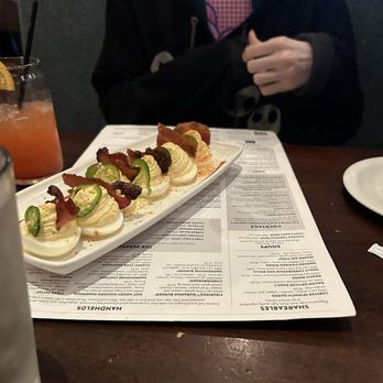 Firebirds Wood Fired Grill - Bacon Deviled Eggs - Steakhouses Near Me - Hoover, Alabama