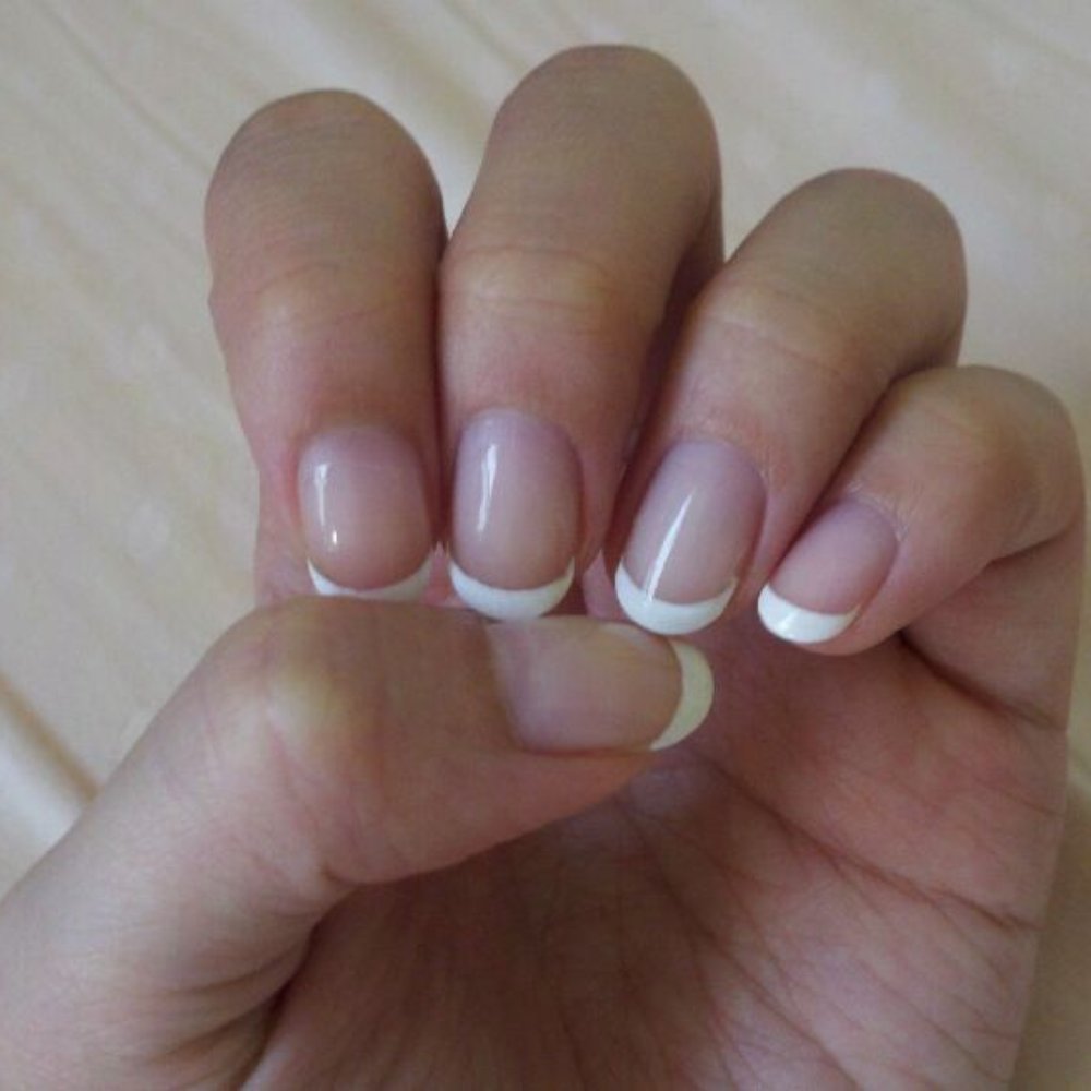 Van’s Nails - French shellac at 3 weeks, still going strong! - Nail Salons Near Me - Santa Clara, California Van’s Nails - French shellac at 3 weeks, still going strong! - Nail Salons Near Me - Santa Clara, California