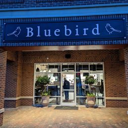 Outside. Storefront at night. Located at Meadowmont Village on 54. Sister restaurant to Hawthorne & Wood.
