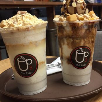 Cups - Iljoelmi Bingsu and Coffee Bingsu cups - Desserts Near Me - Markham, Ontario