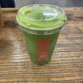 Crafti Tea & Mocktail - double matcha - Bubble Tea Near Me - Mesa, Arizona