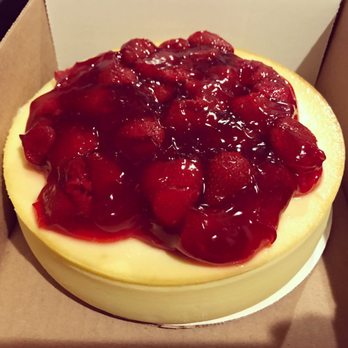 Cascon Cheesecakes - Strawberry cheesecake in celebration of National Cheesecake Day! - Bakeries Near Me - Whitestone, New York