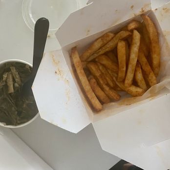 Doro Soul Food - Collard Greens French fries - Ethiopian Near Me - Washington, DC, District of Columbia