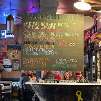 Coyote Bluff Cafe - All burgers are the favorite. Bathtub of cold drinks! - Burgers Near Me - Amarillo, Texas