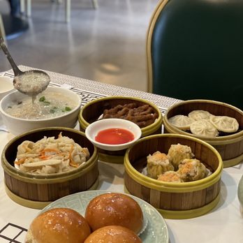 Jade Cathay - Fermented Egg and Pork congee and Shanghai Soup Dumpling... - Dim Sum Near Me - San Jose, California Jade Cathay - Fermented Egg and Pork congee and Shanghai Soup Dumpling... - Dim Sum Near Me - San Jose, California