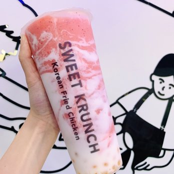Sweet Krunch - Strawberry slush with foam - Korean Near Me - Newnan, Georgia Sweet Krunch - Strawberry slush with foam - Korean Near Me - Newnan, Georgia